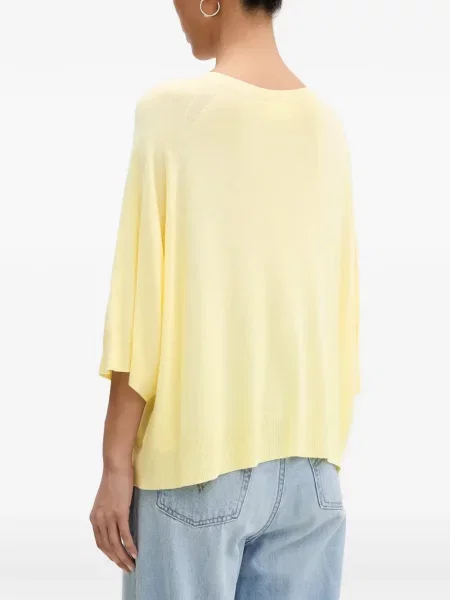 Tricou Vicolo tricotate galben