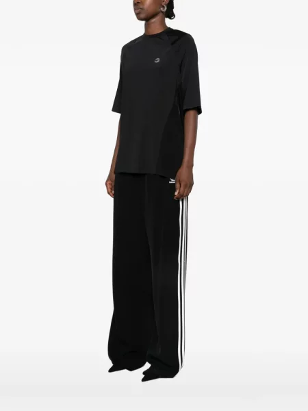 Tricou Coperni drapate negru