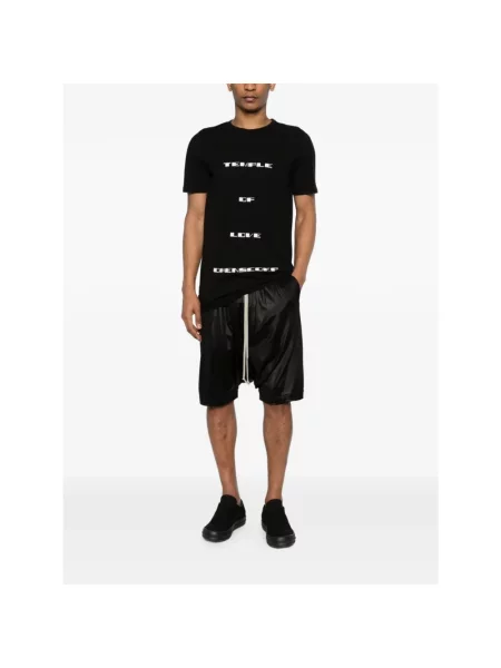 Szorty Rick Owens ze sznurkiem czarne