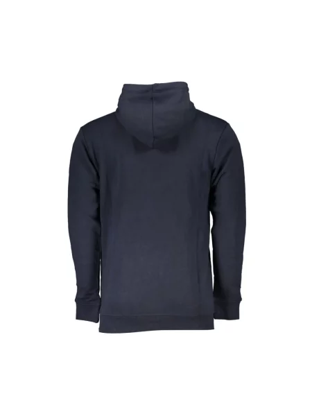 Bluza z kapturem Cavalli Class z kapturem elegancka niebieska