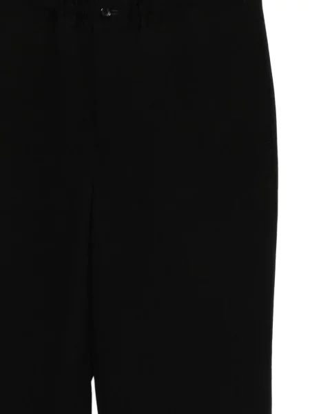 Pantaloni Black Comme Des Garçons de lână negru