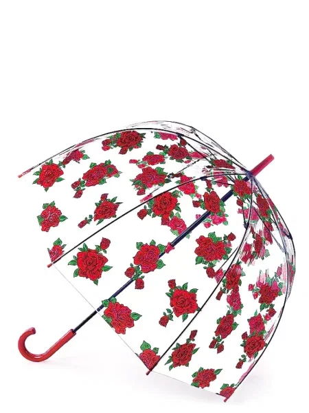 Fulton Umbrellas Парасолька-тростина Полівінілхлорид ПВХ червоний