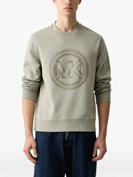 Pulover Michael Kors cu autograf gri