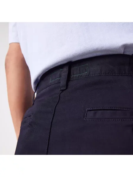 Lacoste Spodnie Chino Slim Fit czarne