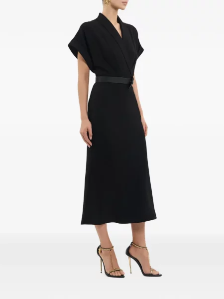 Scurt rochie midi Rebecca Vallance negru