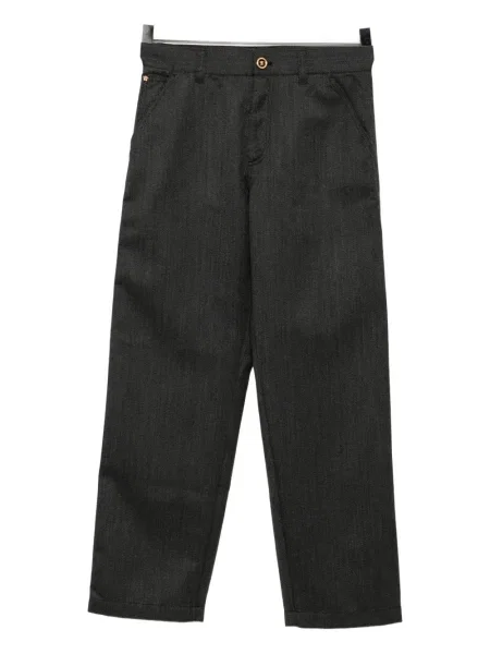 Pantaloni Versace de lână negru