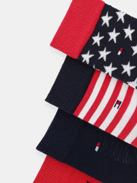 Tommy Hilfiger Detské ponožky červená