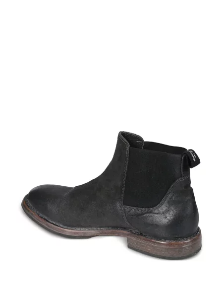 Botine chelsea Moma din piele negru