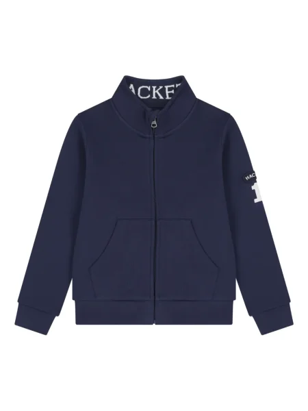 Bluza rozpinana dziecięca Hackett niebieska
