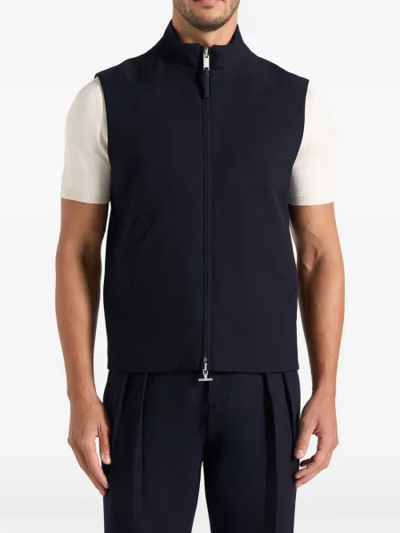Vestă Manière De Voir de lână albastru