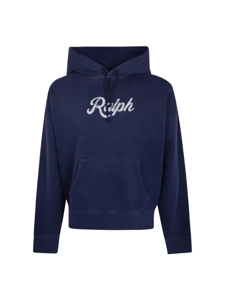 Bluza z kapturem Polo Ralph Lauren z kapturem niebieska