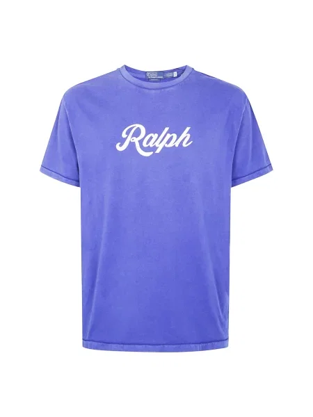 Koszulka polo Polo Ralph Lauren z dżerseju casual niebieska