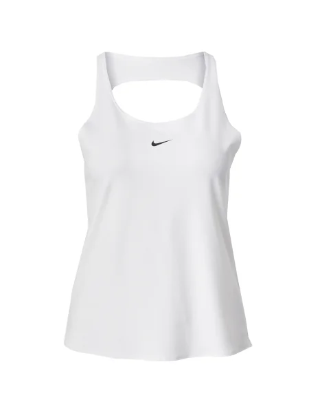 NIKE Sport top negru alb