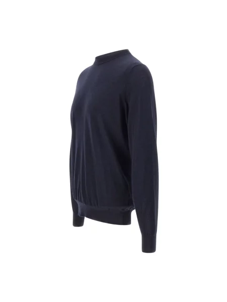 Sweter Filippo De Laurentiis z kaszmiru niebieski