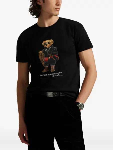 Μικρός κασκέτο Polo Ralph Lauren με χαμηλή μέση υφαίνω διαγωνίως πράσινο