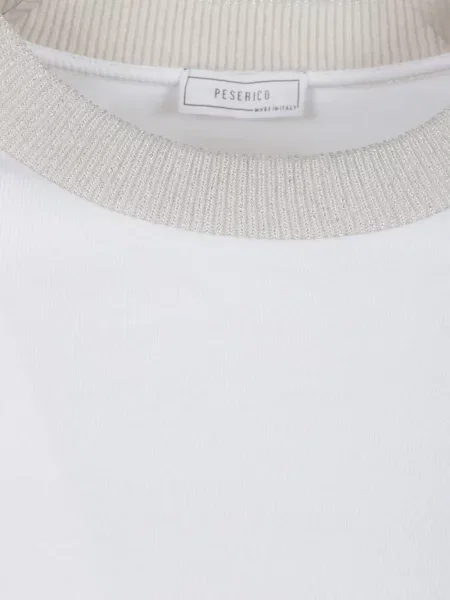 Lung tricou Peserico alb