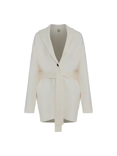 Kardigan Toteme wełniany biały