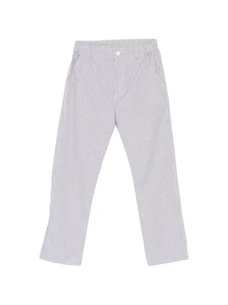Pantaloni Private 0204 cu dungi alb