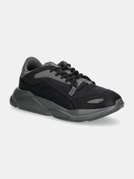 HUGO sneakers Leon negru