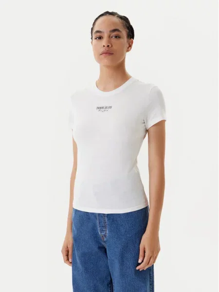 Tommy Jeans T-shirt Essential bijela