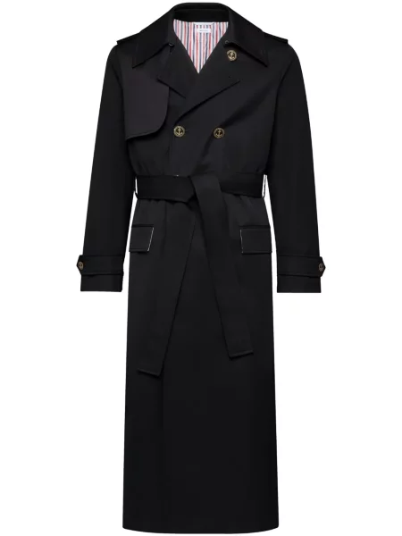Trenci Thom Browne negru