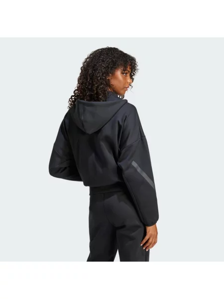 Bluza adidas W Z.N.E. Fz Black L czarna