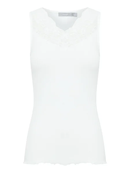 Fransa Palaidinė be rankovių balta