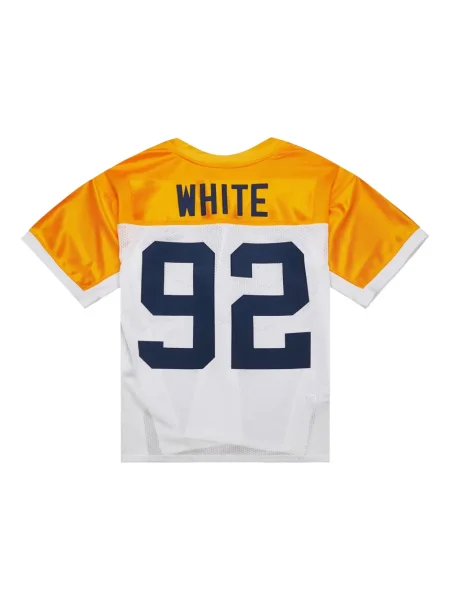 Tricou Mitchell & Ness alb