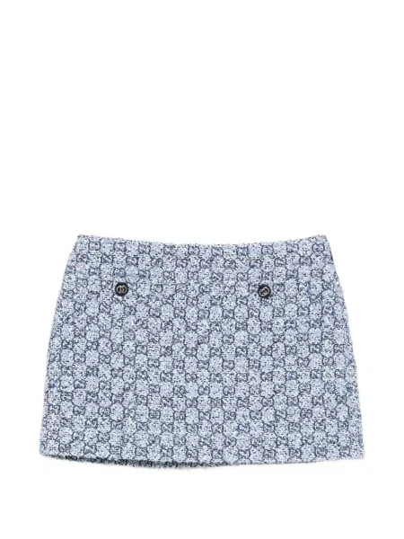 Fusta mini Gucci albastru