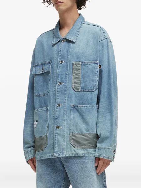 Geacă de blugi Alpha Industries albastru