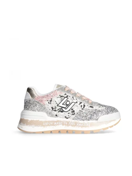 Sneakersy Liu Jo skórzane różowe