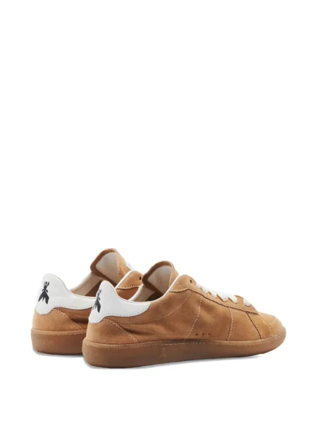 Sneakerși Patrizia Pepe din piele de căprioară maro