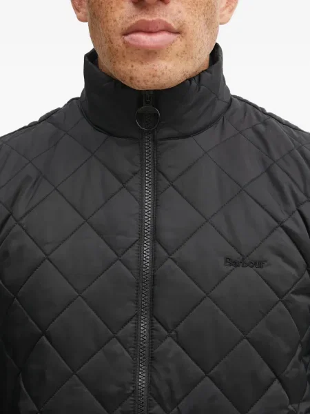 Matlasat vestă Barbour negru