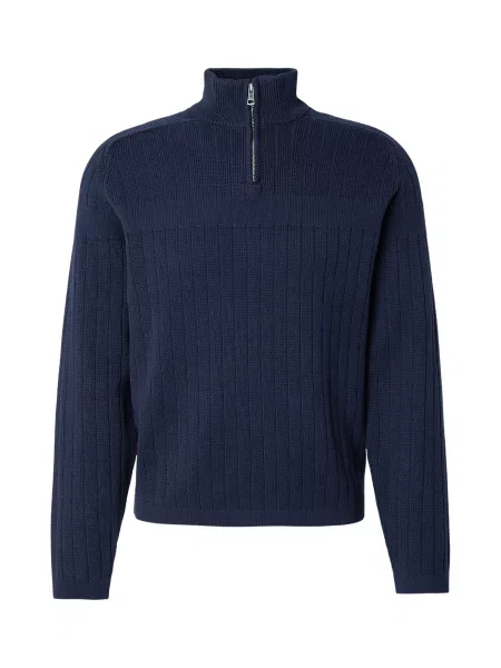 GUESS JEANS Pulover închis albastru