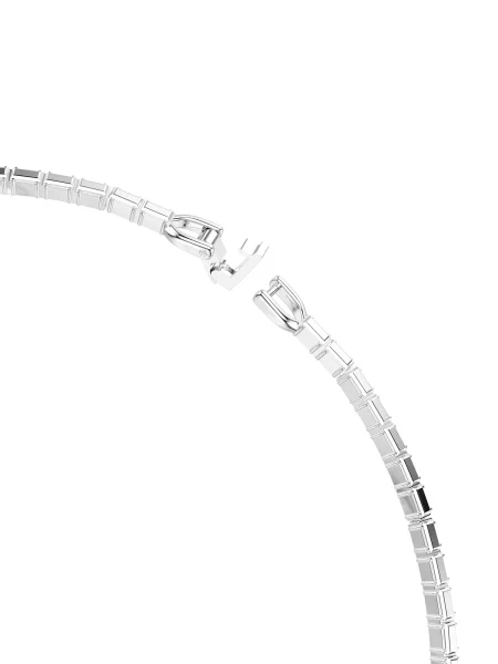 Palton Swarovski transparente argintiu
