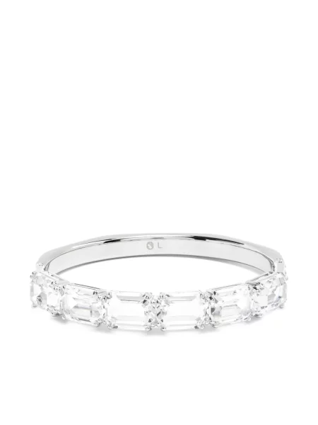 Brăţară Swarovski de cristal argintiu