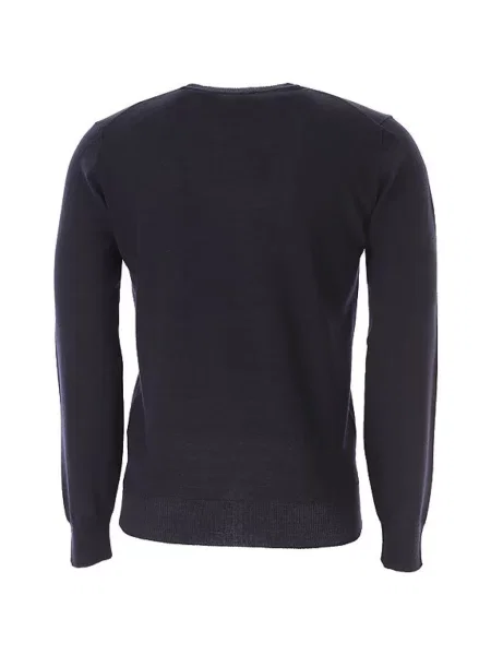 Sweter Emporio Armani niebieski