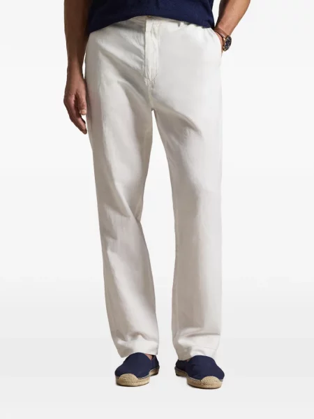 Φόρεμα Polo Ralph Lauren χωρίς τακούνι κλασική καφέ