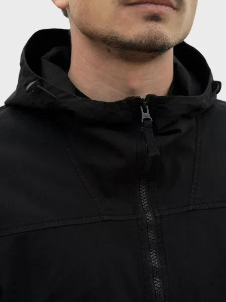 Куртка Stone Island с камнями черная