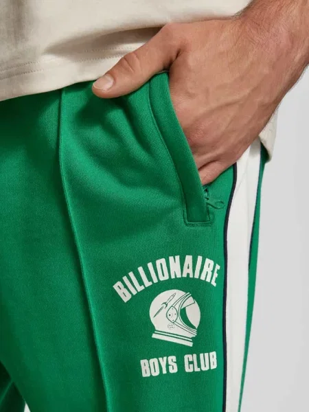 Spodnie dresowe z nadrukiem z logo Billionaire Boys Club zielone