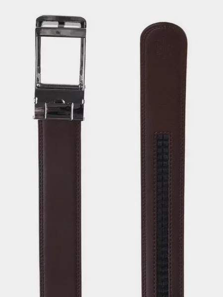 Кожаный ремень Borsa Leather коричневый