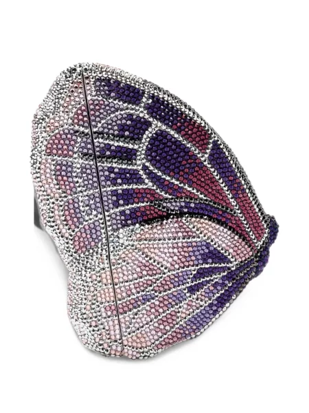 Geantă plic Judith Leiber violet