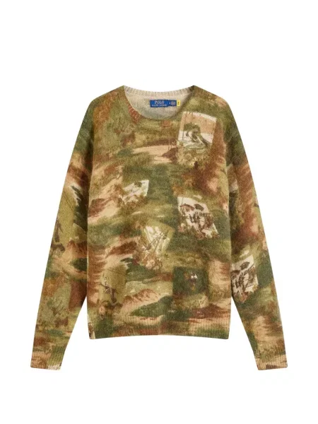 Пуловер Polo Ralph Lauren зелено