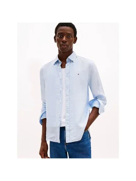 Koszula Tommy Hilfiger casual niebieska