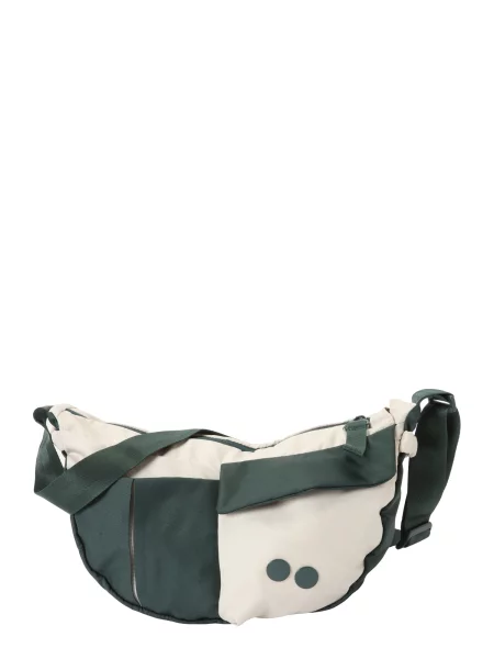 Pinqponq Taška cez rameno KRUMM jedľová / vínovo červená