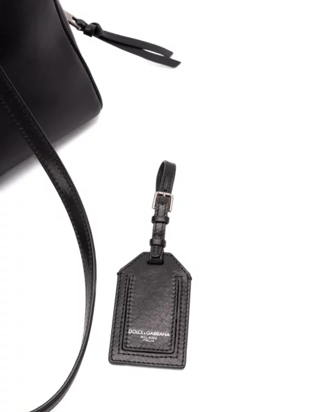 Geanta de piele Dolce & Gabbana din piele negru