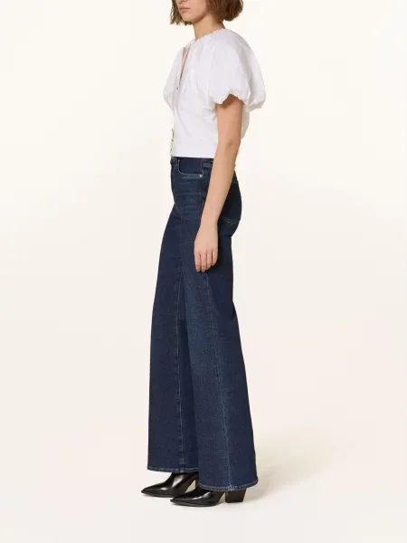7 For All Mankind Zvonové Džíny Modern Dojo bluecrest