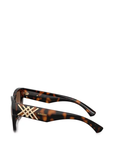 Ochelari de soare Burberry cu autograf maro