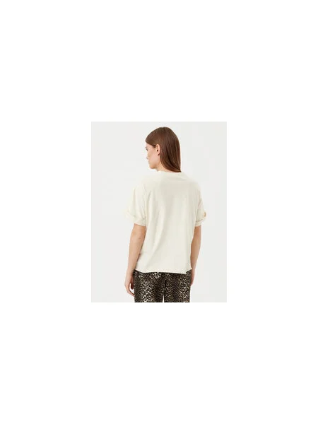 ONLY Póló Lucy Loose Fit bézs
