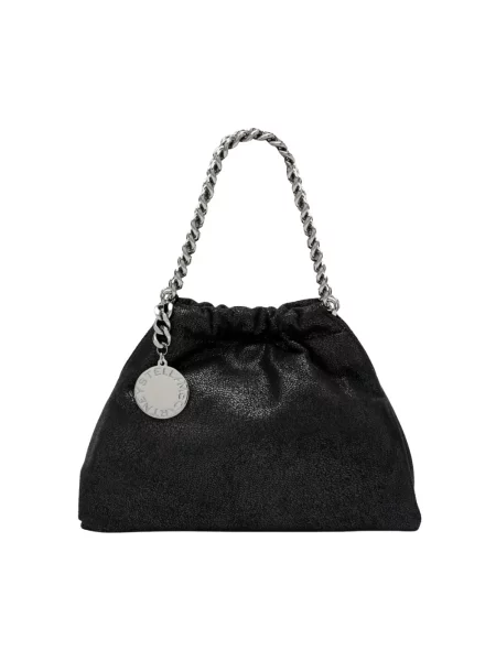 Torebka crossbody Stella Mccartney ze sznurkiem czarna